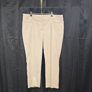 Apt. 9 Beige Curvy Fit Trousers